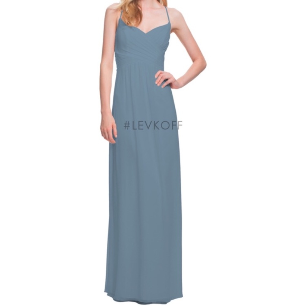 Bill Levkoff Bridesmaid Dress 7020 in SLATE